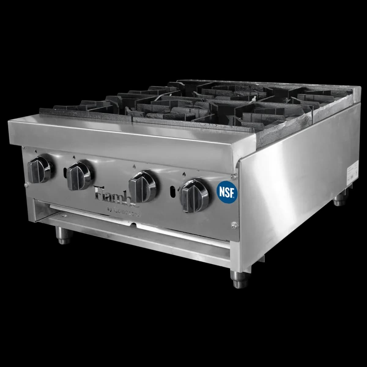Parrilla marca flambe AI 4 quemadores 24" 36,000 btus, parrillas, se vende en caja de 1