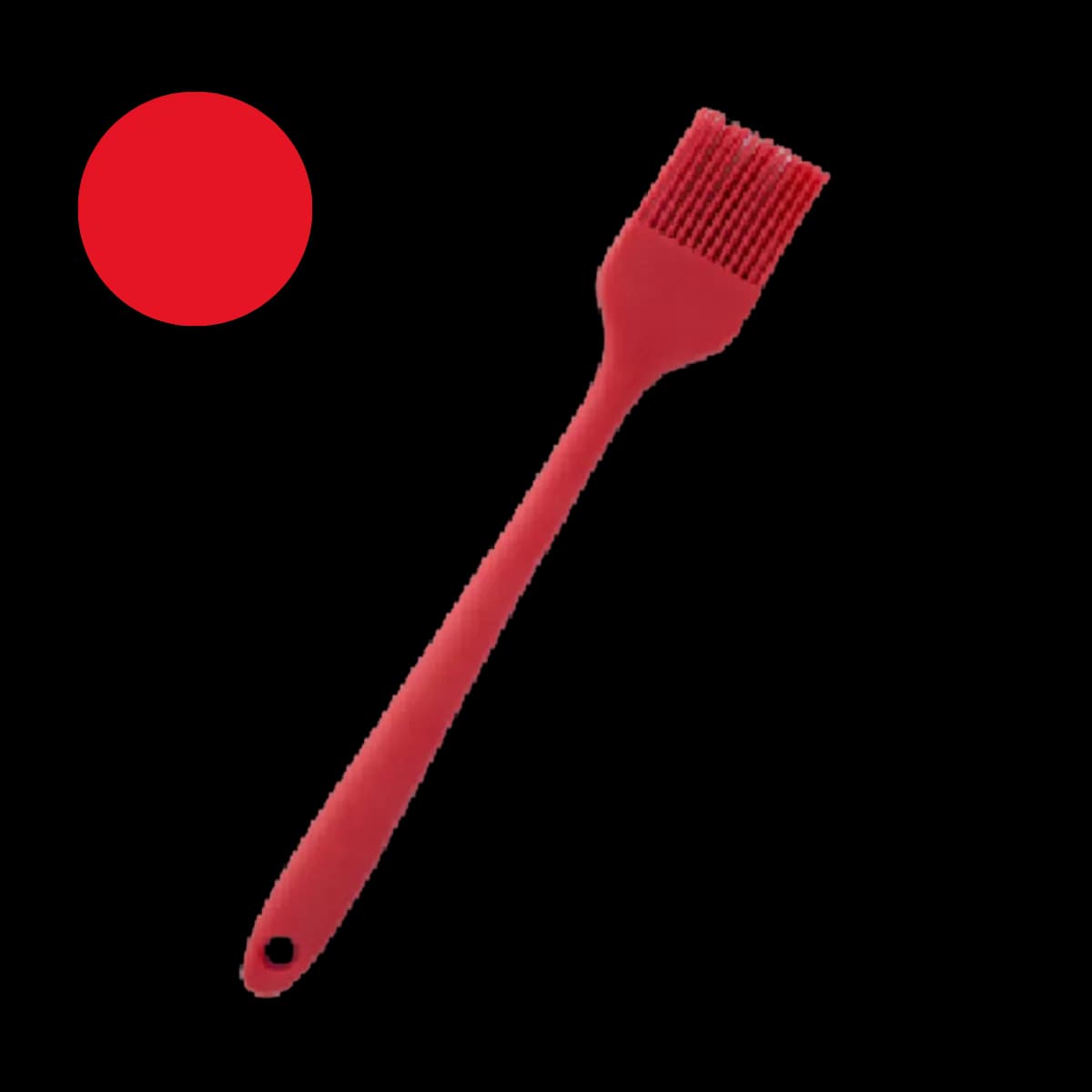 Brocha antiadherible silicon resistente al CALOR,8-1/4"(210mm) x 1 1/4", brocha, se vende en caja de 12