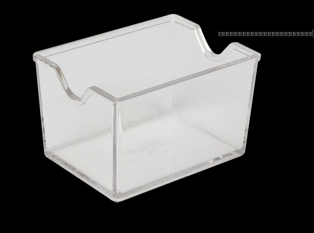 Caja para sobres de azúcar transparente, caja azucar, se vende en caja de 48