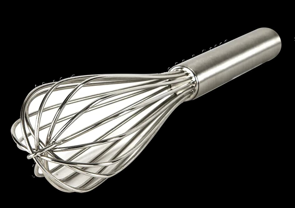 Batidor frances 14" acero inox, batidores, se vende en caja de 12