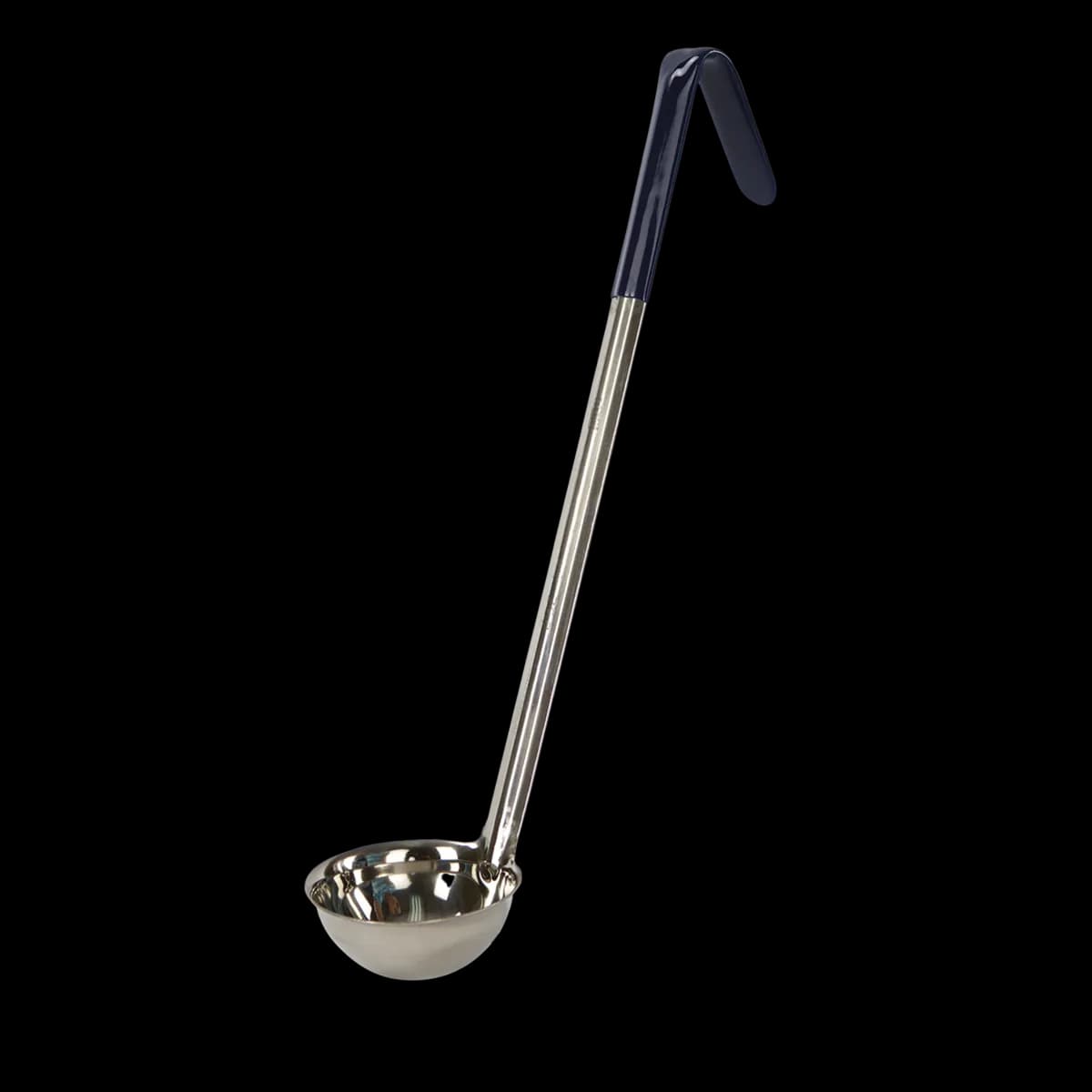 Cucharón P servir 1 OZ ai/plastico NEGRO(1PZA), cucharon servir, se vende en caja de 12