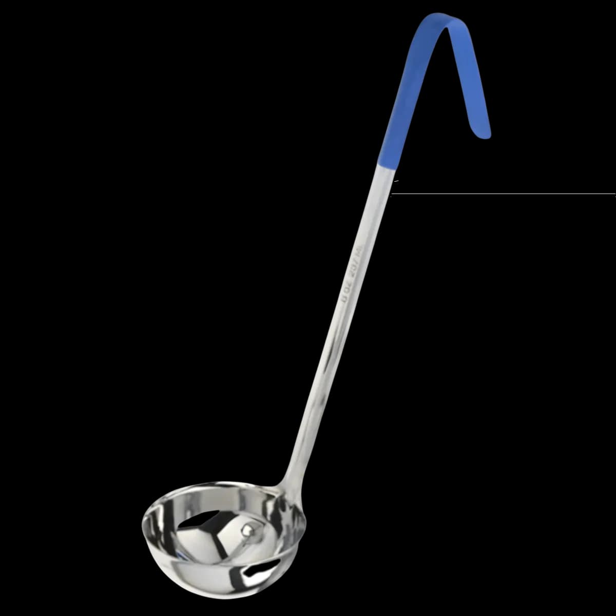Cucharón P servir 2 OZ ai/plastio azul (1 pieza), cucharon servir, se vende en caja de 12