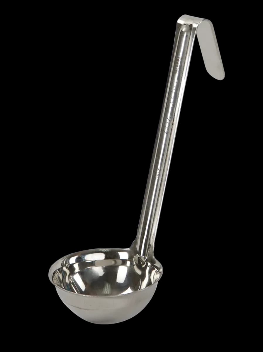 Cucharón corto P servir 2 OZ AI (1 sola pieza), cucharon servir, se vende en caja de 12
