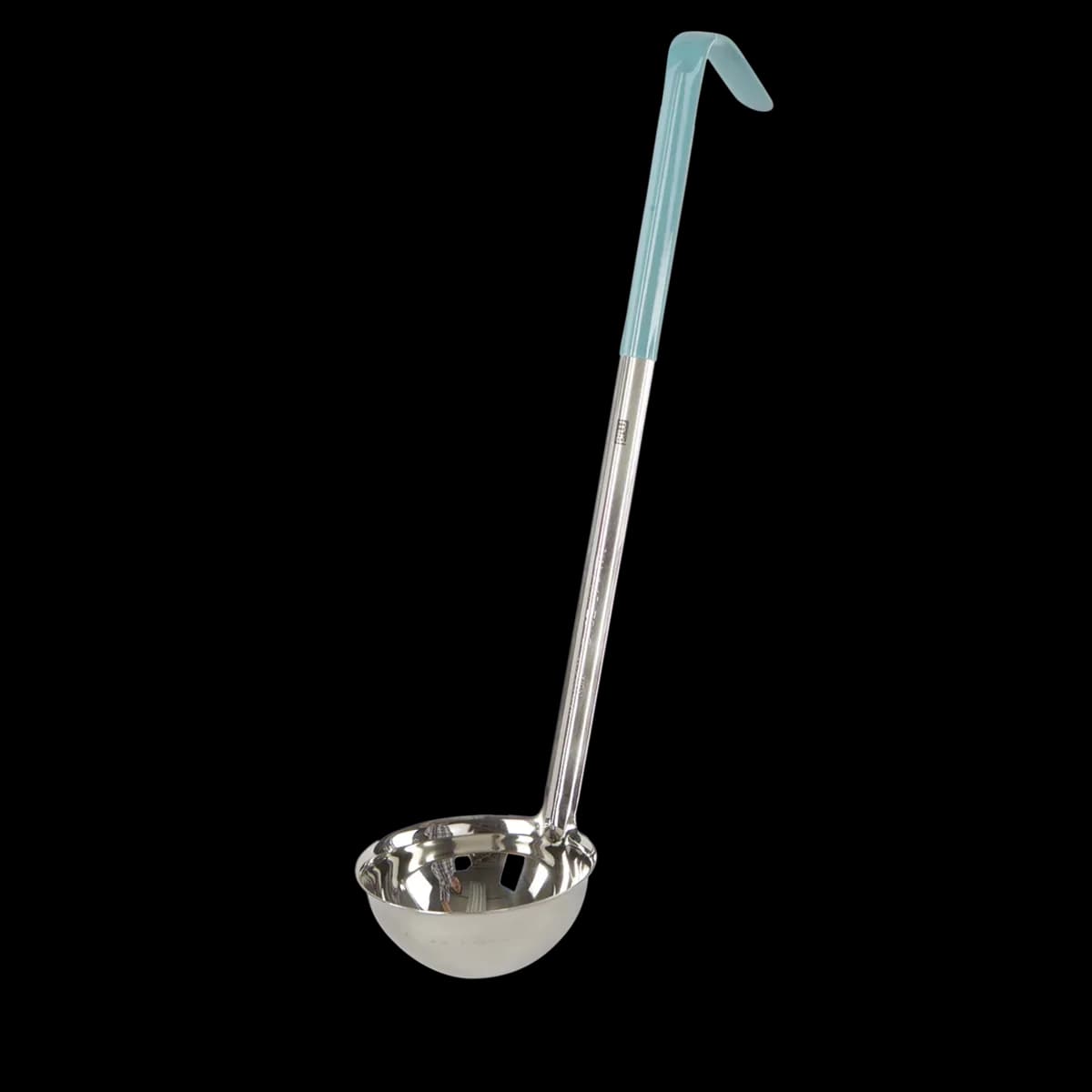 Cucharón P servir 6 OZ ai/plastico aqua (1 pza), cucharon servir, se vende en caja de 12