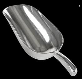Cucharón de aluminio 12 OZ, cucharon aluminio, se vende en caja de 12