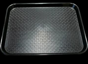 Charola de servicio PP 10*14" negra, charola de servicio, se vende en caja de 24