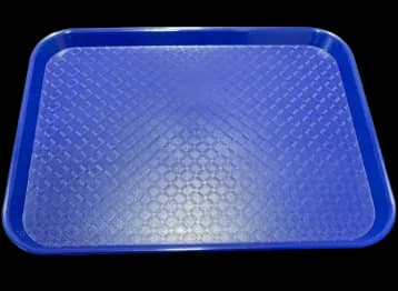 Charola de servicio PP 12*16" azul, charola de servicio, se vende en caja de 24