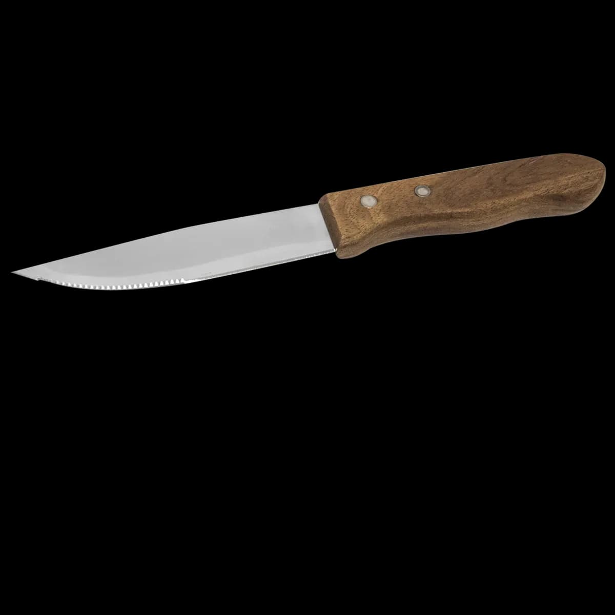Cuchillo mesa corte fino 5" madera, cubiertos, se vende en caja de 12