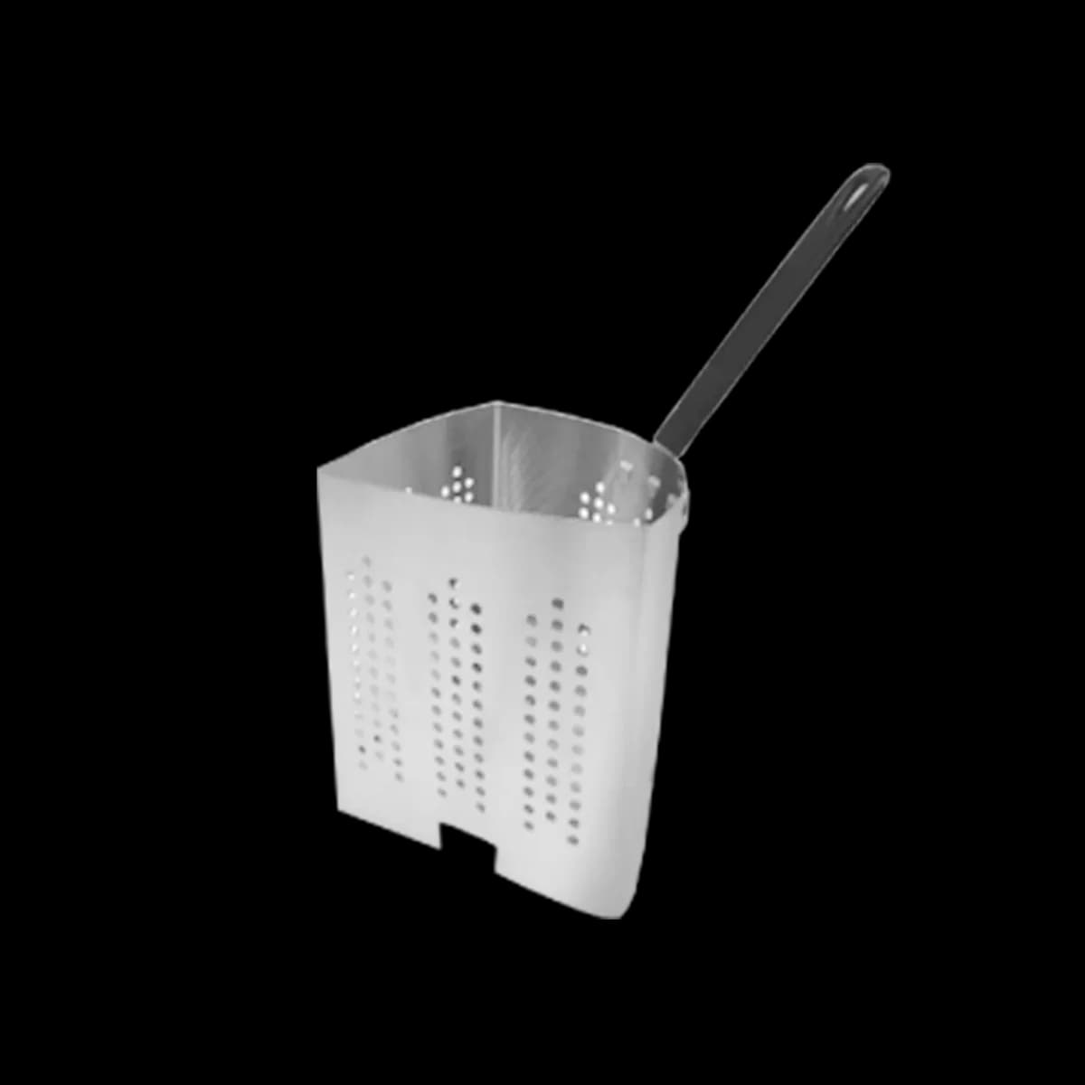 Pieza para cocer pasta individual, ollas aluminio, se vende en caja de 4