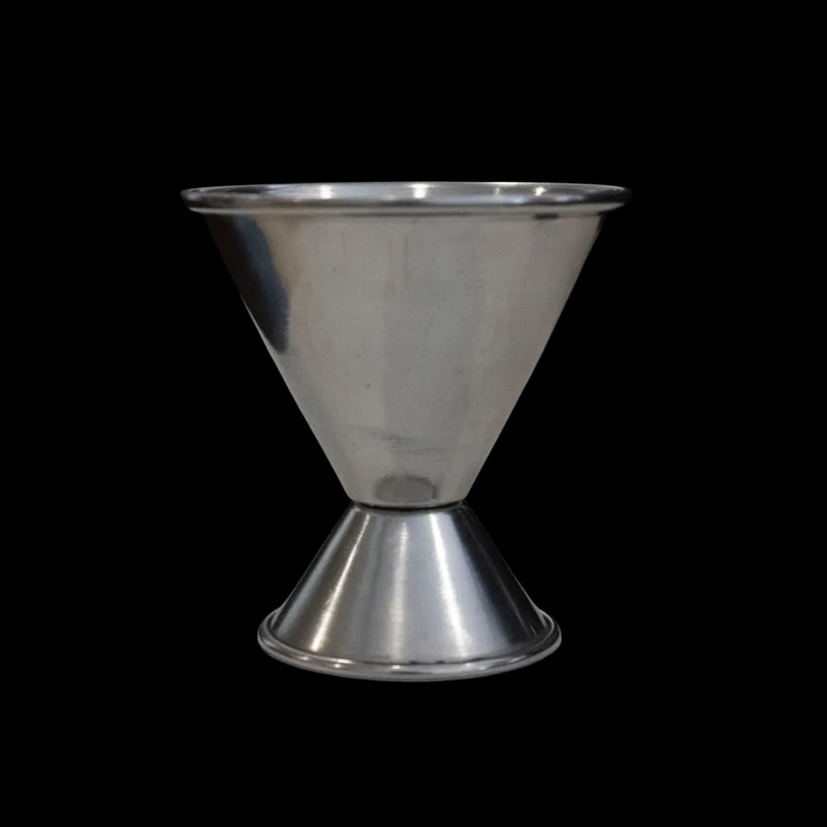 Jigger (porcionador de bebidas) 1/2X2 OZ acero inoxidable, jigger, se vende en caja de 12
