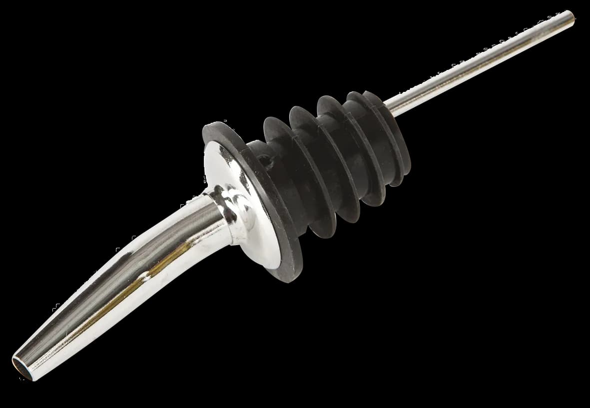 Dosificador para botella acero inox, dosificador, se vende en caja de 12