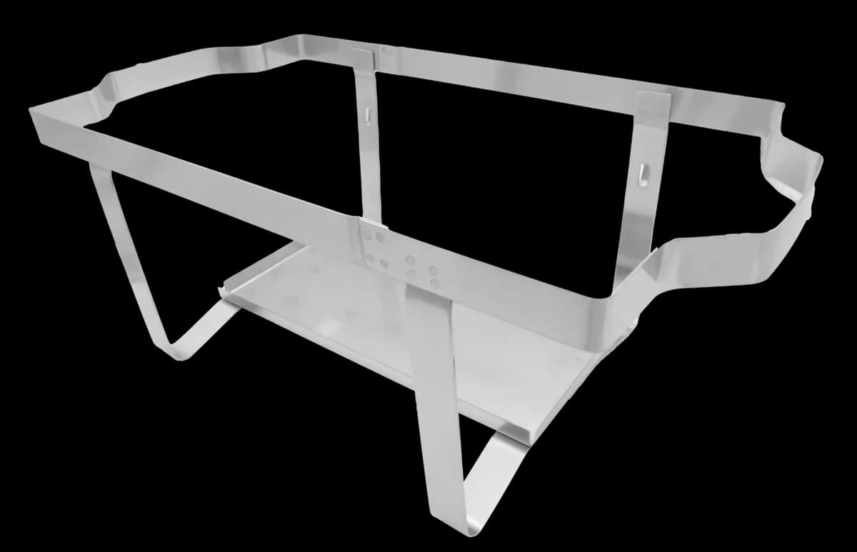 Estructura para chafer económico, chafer, se vende en caja de 1