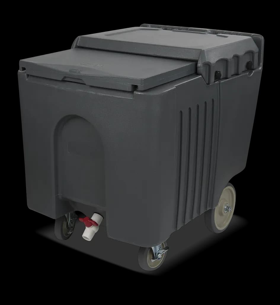 Carro para hielo 110 litros, carro hielo, se vende en caja de 1