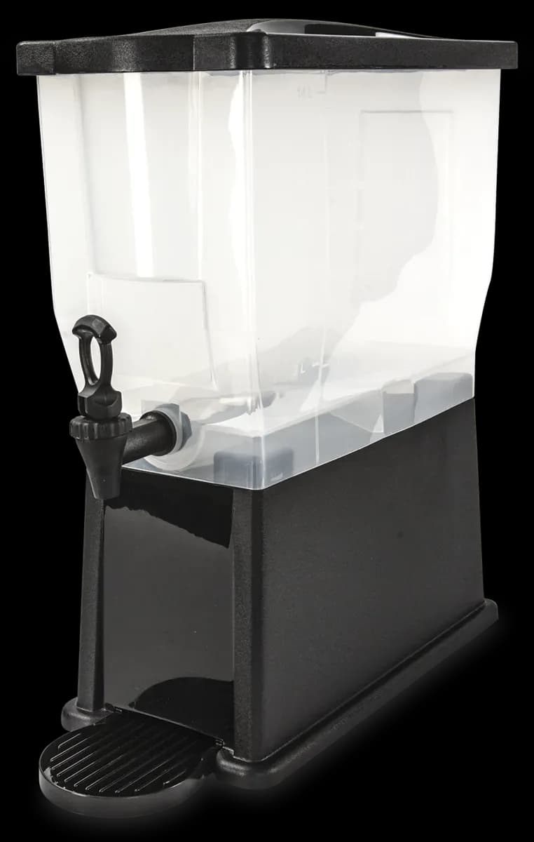 Dispensador de jugos plástico 12L, dispensador de bebidas, se vende en caja de 1