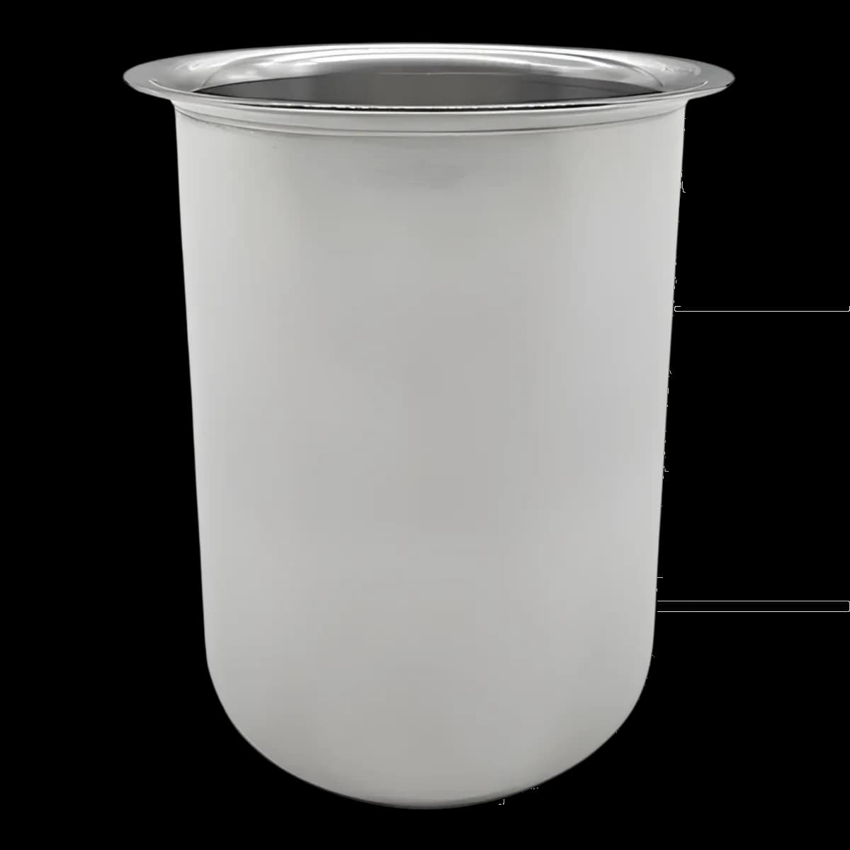 Inserto baño maria redondo AI 1.25QT /1.2LTS, inserto redondo, se vende en caja de 6