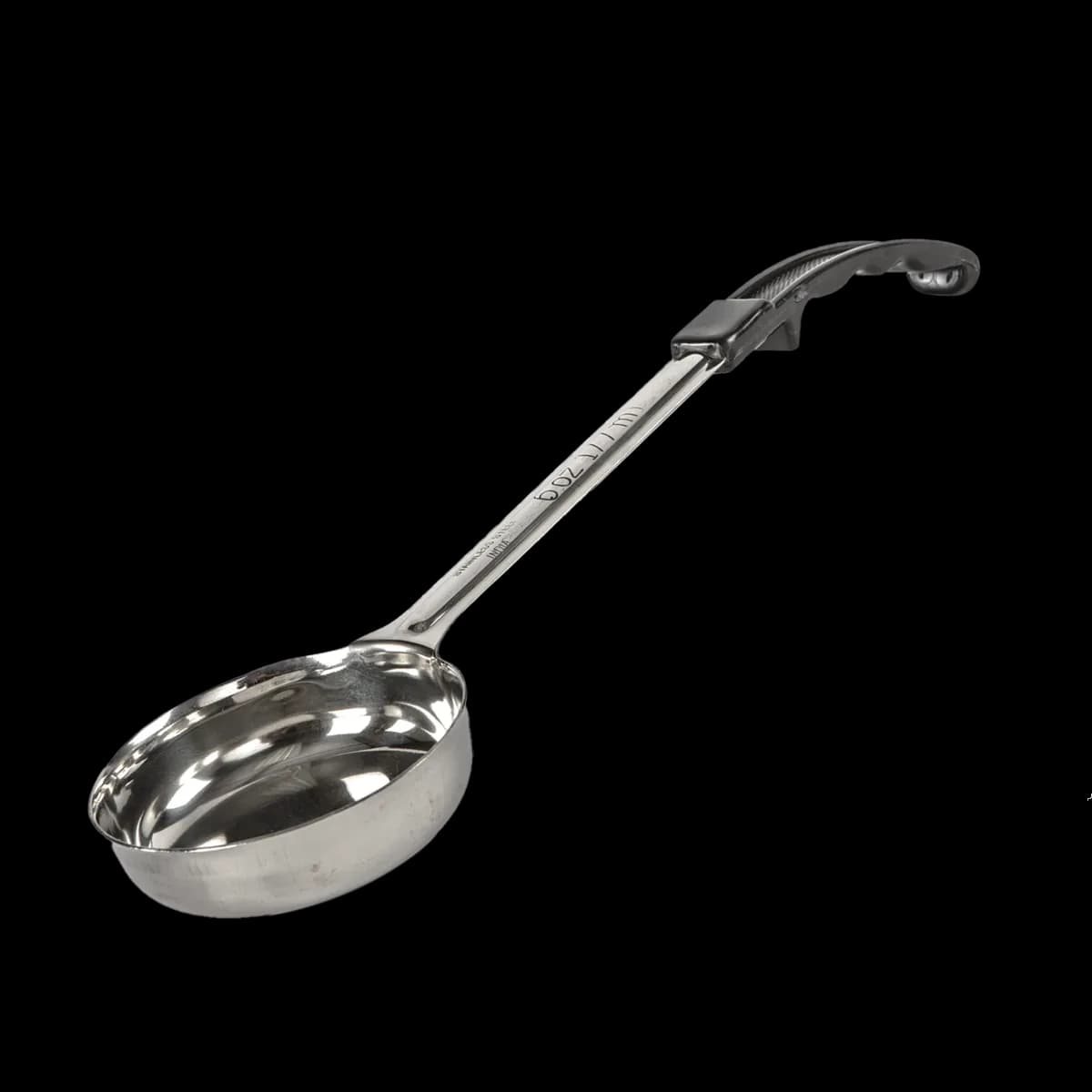 Porcionador para servir AI negro 6 (P/ LT) 6 Oz 3/4 taza, porcionadores, se vende en caja de 12