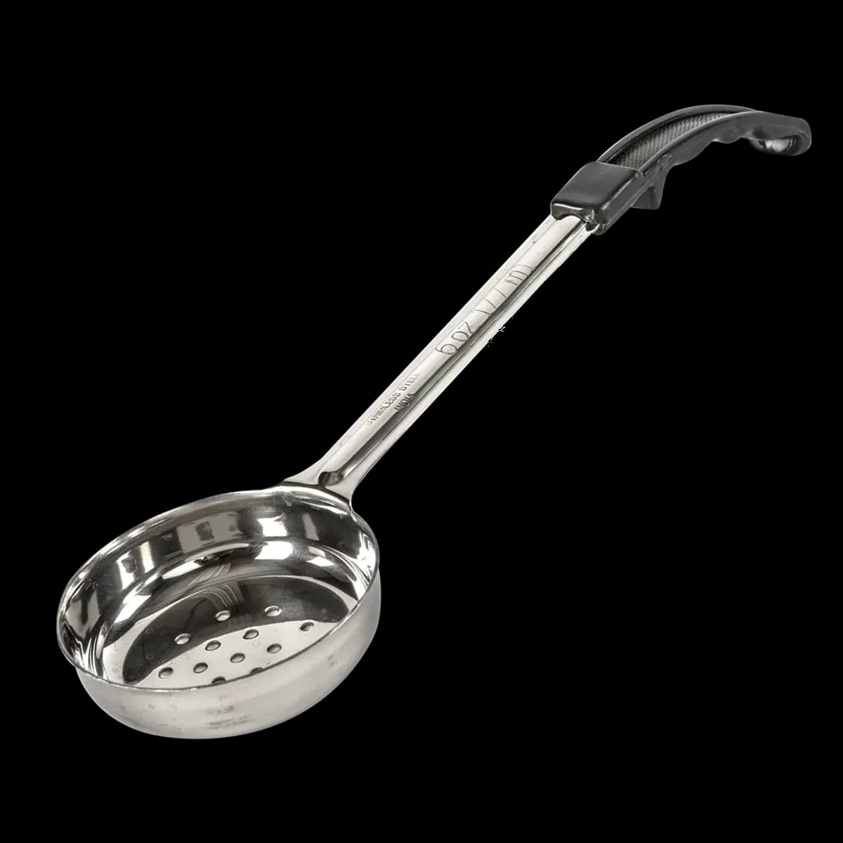 Porcionador P servir AI negro 6 perf (P/ LT) 6 Oz 3/4 taza, porcionadores, se vende en caja de 12