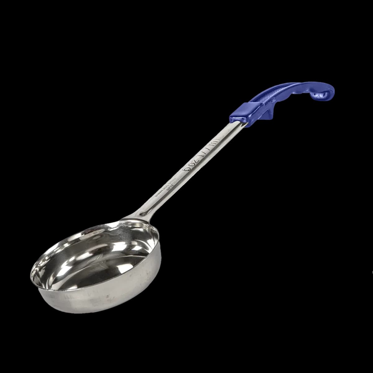 Cuchara para servir AI azul 8 OZ (p/lt), porcionadores, se vende en caja de 12