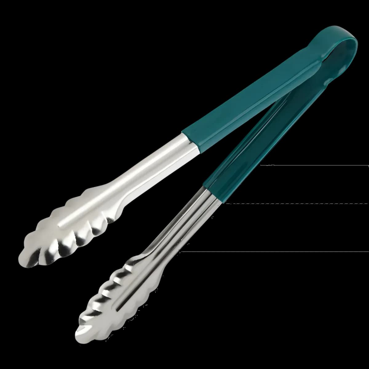 Pinza de acero con plástico 16" verde, pinzas, se vende en caja de 12