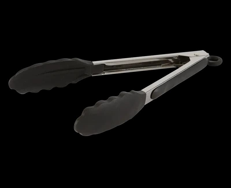 Pinza acero inox puntas plástica 9", pinzas, se vende en caja de 12