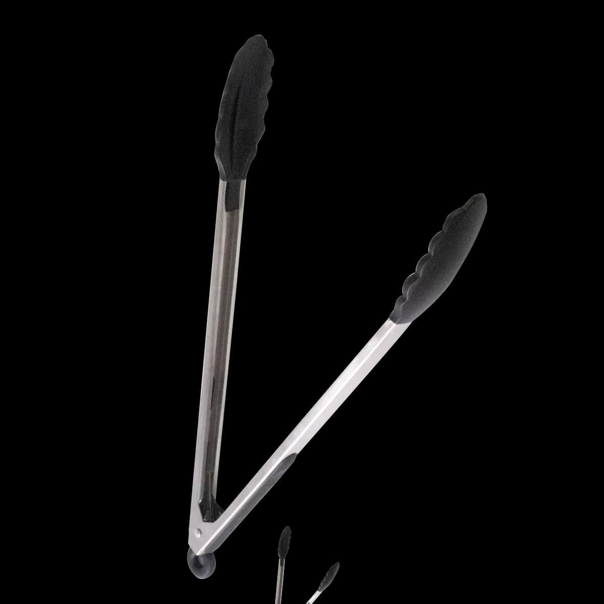 Pinza acero inoxidable puntas plasticas 13", pinzas, se vende en caja de 12