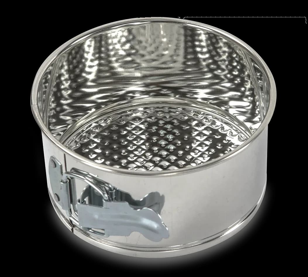 Molde pastel con broche 8", moldes, se vende en caja de 12