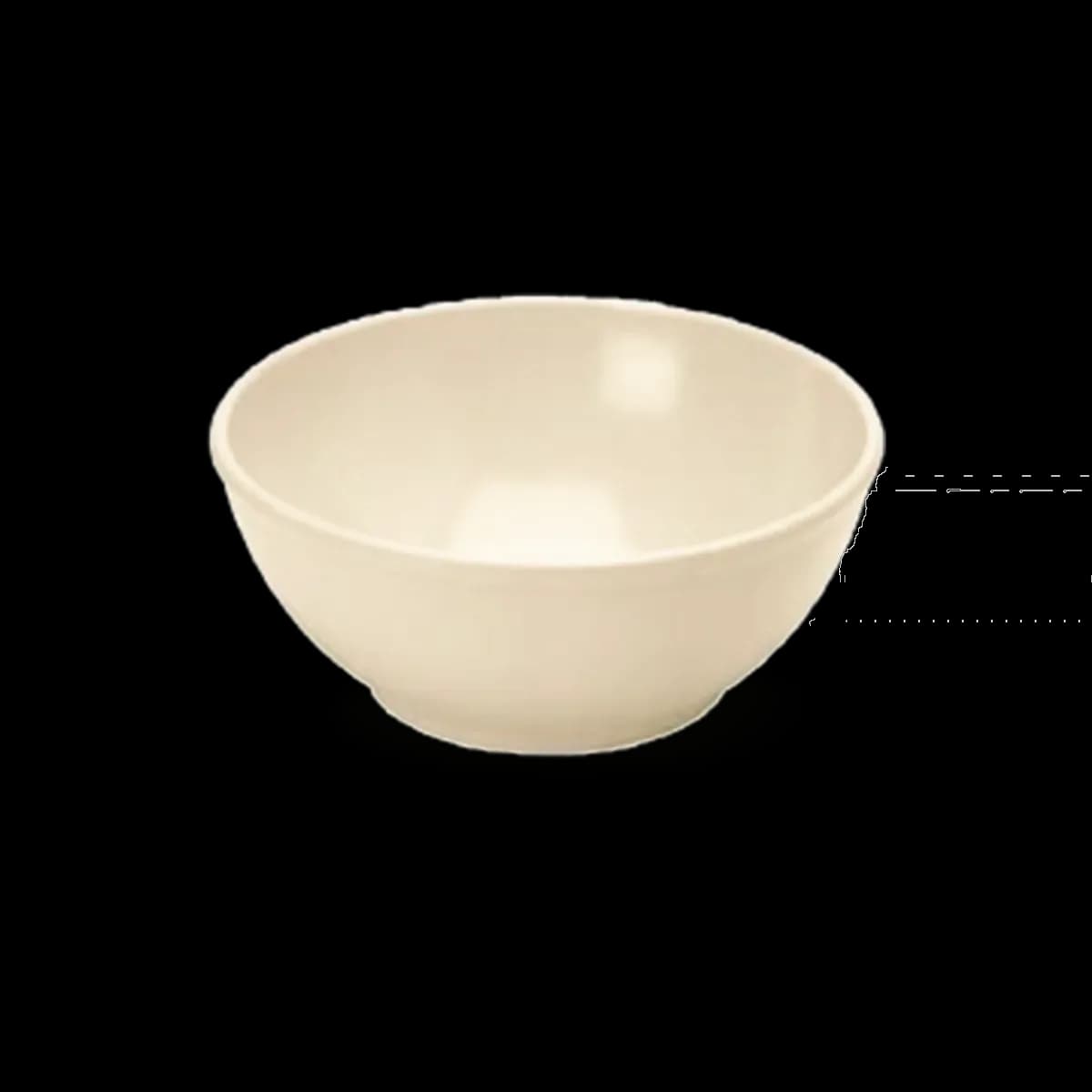 Bowl (17.2*6.2CM) beige, melamina economica, se vende en caja de 76