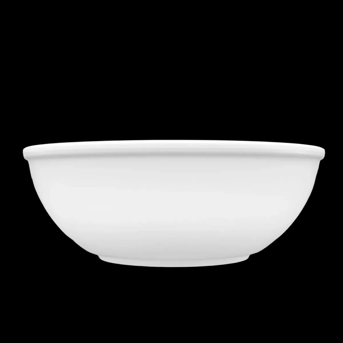 Bowl de melamina (17.2X6.2CM) blanco, melamina economica, se vende en caja de 76
