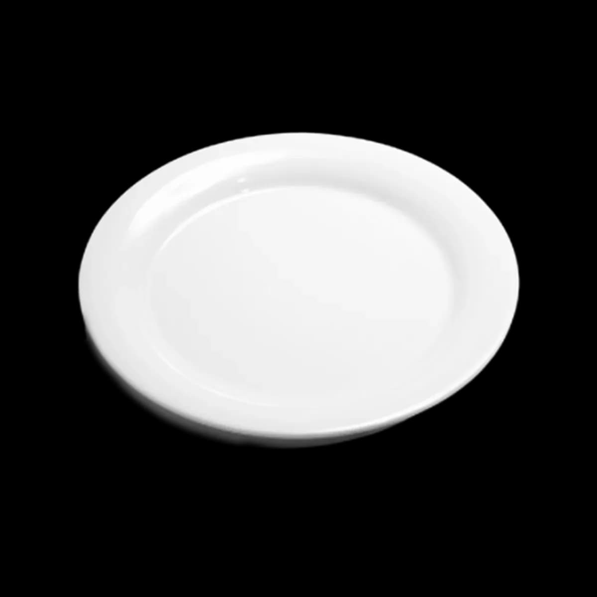 Plato de melamina oval (35.4*26.6*5CM), premium blanco, melamina lujo, se vende en caja de 42