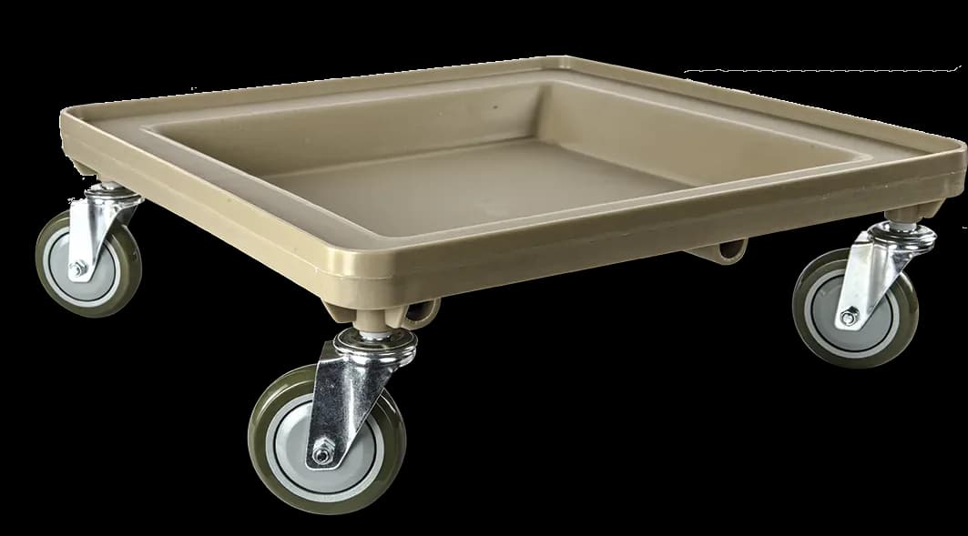 Carro para transportar rack lavaplatos (54 X 54 X 19 cms), rack lavaplatos, se vende en caja de 1