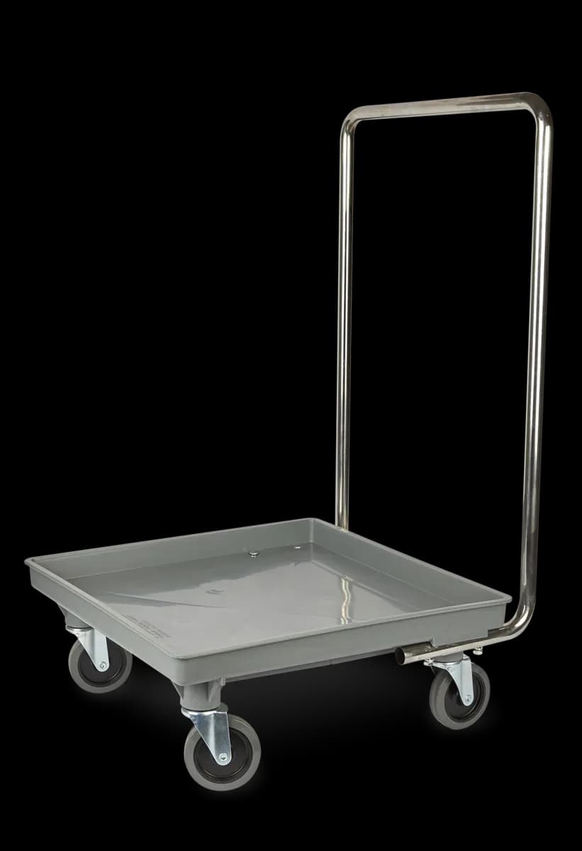 Carro para transportar rack lavaplatos (54 X 54 X 19 cms), rack lavaplatos, se vende en caja de 1