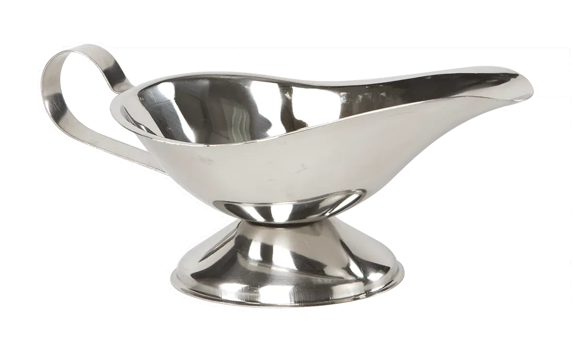 Salsera acero inox 16 OZ MOD.DS2038, salseras, se vende en caja de 12