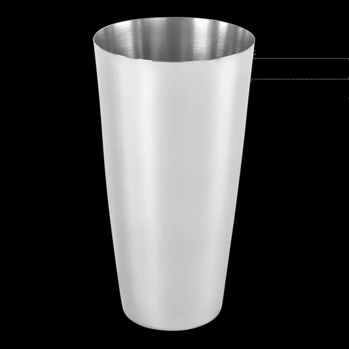 Coctelera de acero inox 28 OZ, shakers, se vende en caja de 1