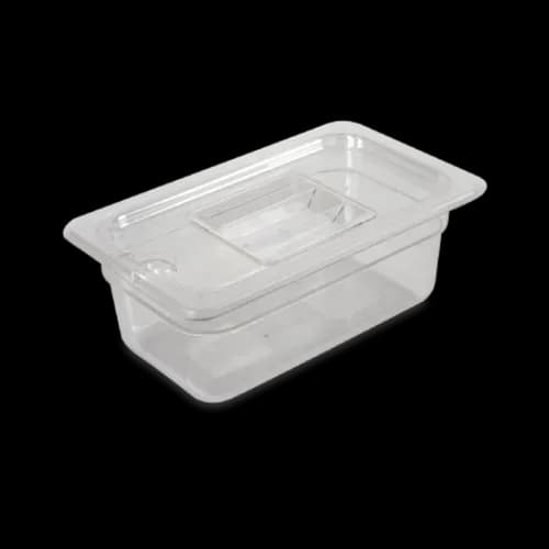 Tapa cuarto policarbonato, tapas pc, se vende en caja de 24