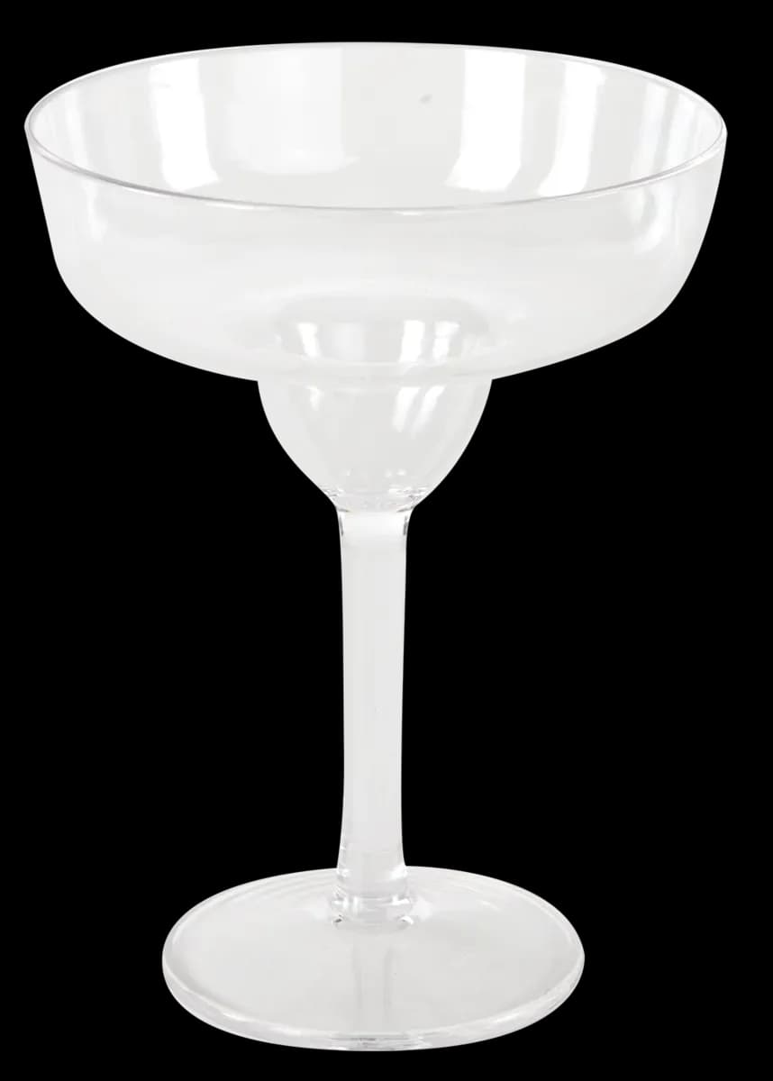 Copa margarita policarbonato, pc linea bar, se vende en caja de 30