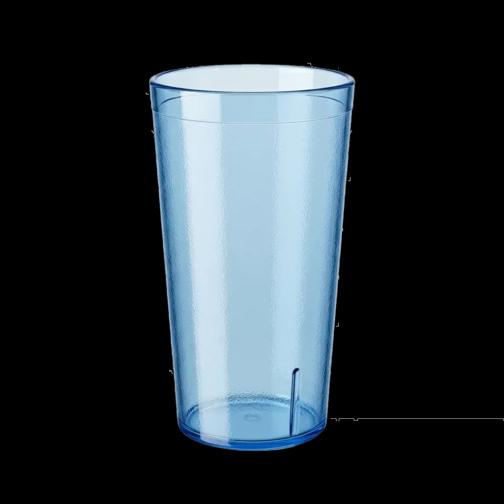 Vaso PC 12 Oz azul, vasos, se vende en caja de 204