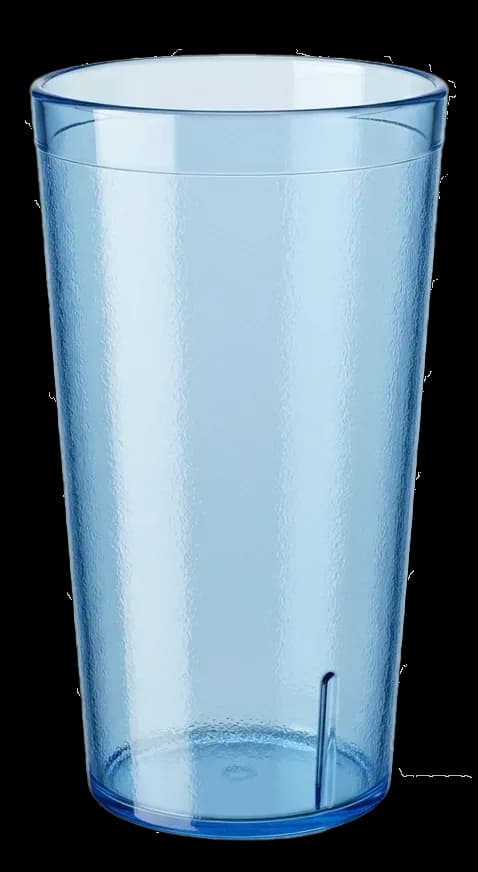 Vaso PC 32 OZ azul, vasos, se vende en caja de 72