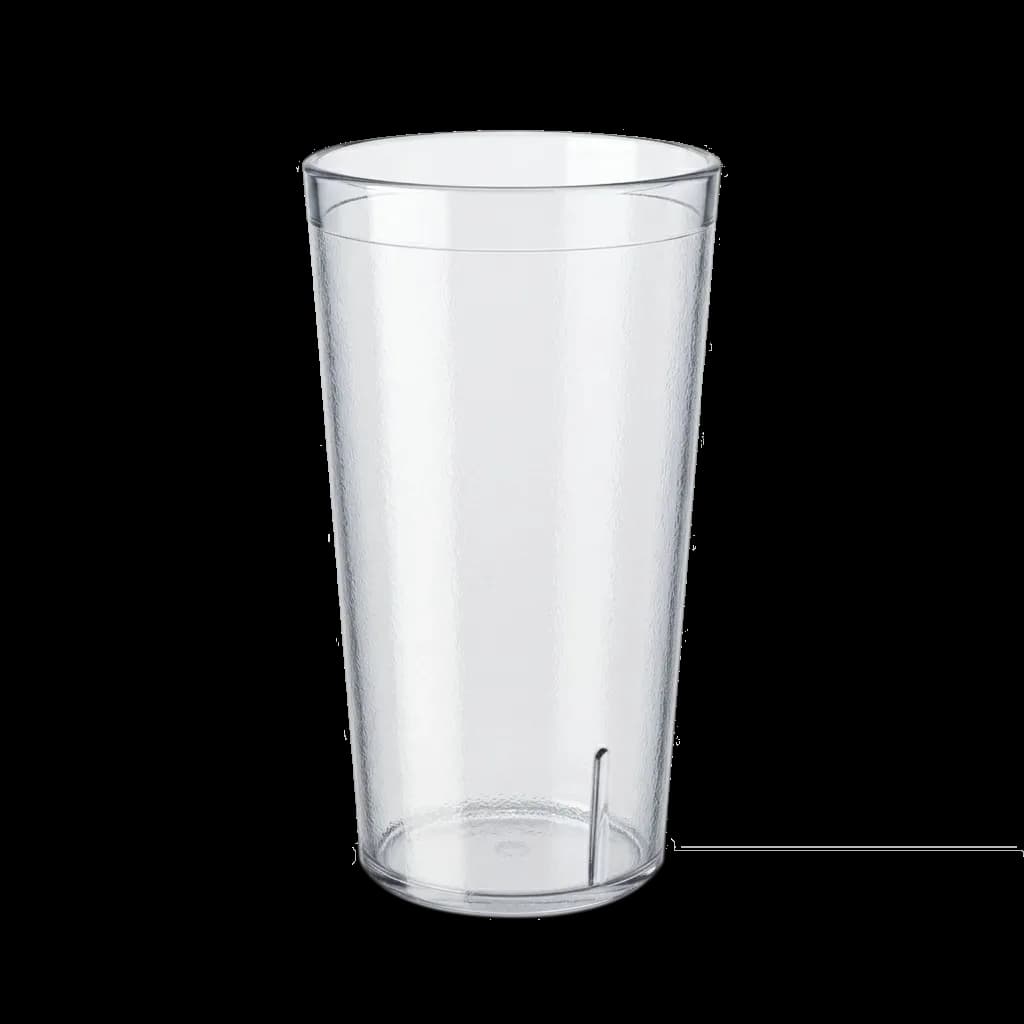 Vaso PC 32 Oz transparente PC, vasos, se vende en caja de 72