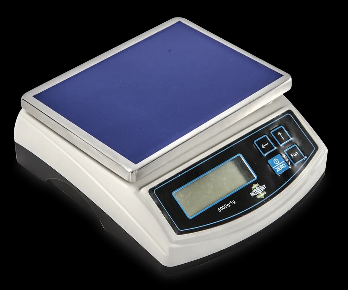 Báscula porcionadora profesional P chef 5000G de capacidad elim, bascula, se vende en caja de 10