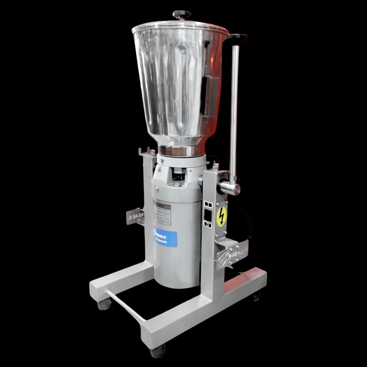 Licuadora de 12 LTS de piso con volteo 1.5 HP 1F 110V, licuadora, se vende en caja de 1