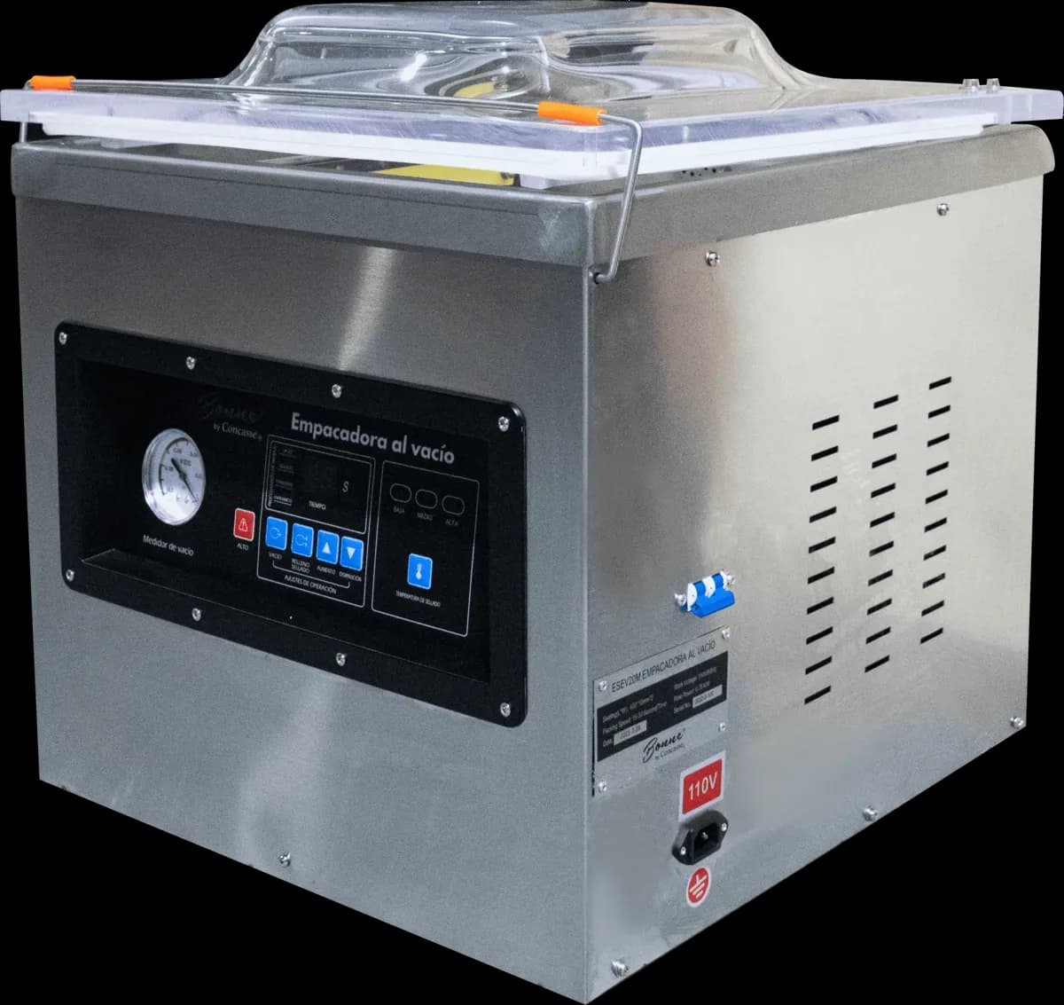 Empacadora al vacio 20M3/HR de mesa barra sellado 40 cms, empacadoras al vacio, se vende en caja de 1