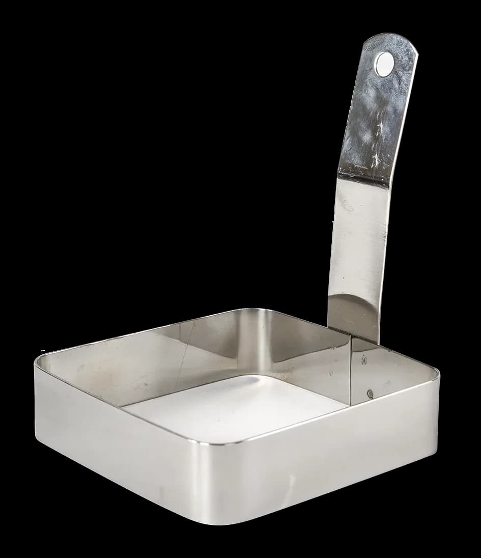 Aro de huevo 3" X 1" acero inox, aros de huevos, se vende en caja de 12