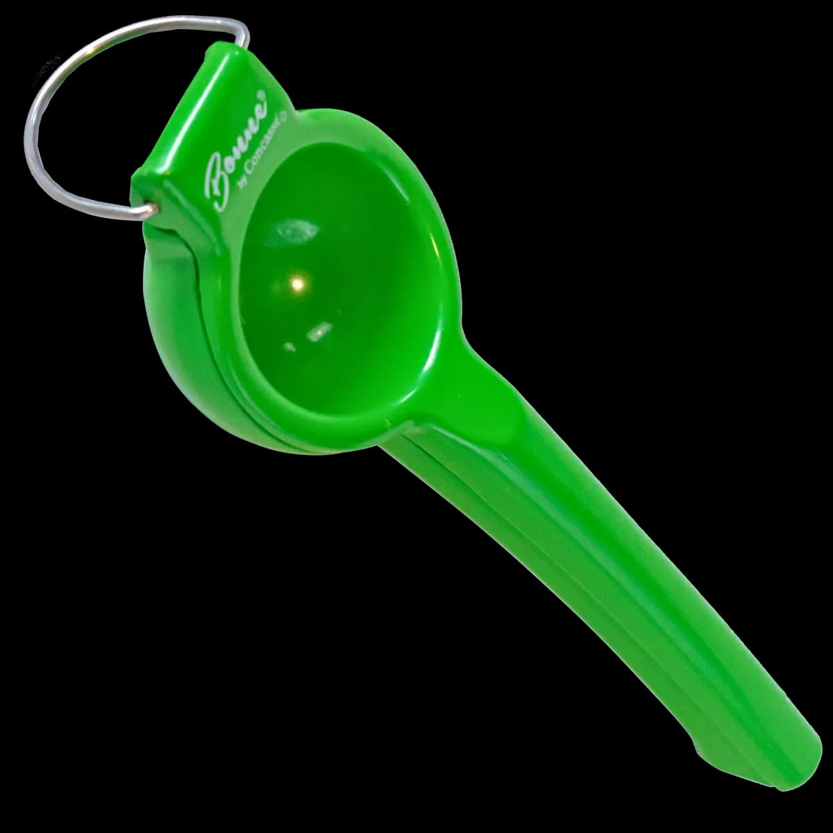 Exprimidor de limon 2" color verde pequeño, exprimidor limon, se vende en caja de 12