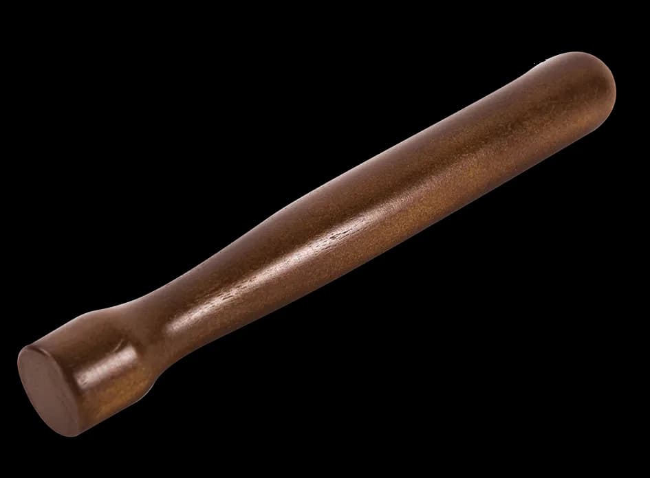 Muddler cabeza plano de madera, muddlers, se vende en caja de 12