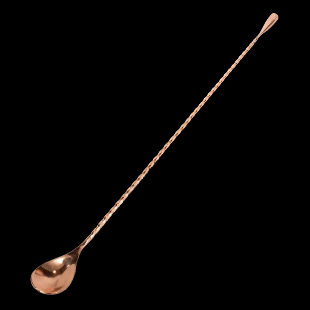 Cuchara para bar AI 30cm cobrizada acero inoxidable, cuchara, se vende en caja de 24