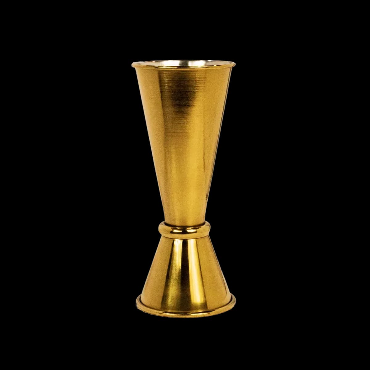 Jigger 25/50 ml tipo japones dorado acero inoxidable, jigger, se vende en caja de 12