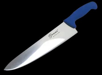 Cuchillo chef 8" azul, cuchillo chef, se vende en caja de 12