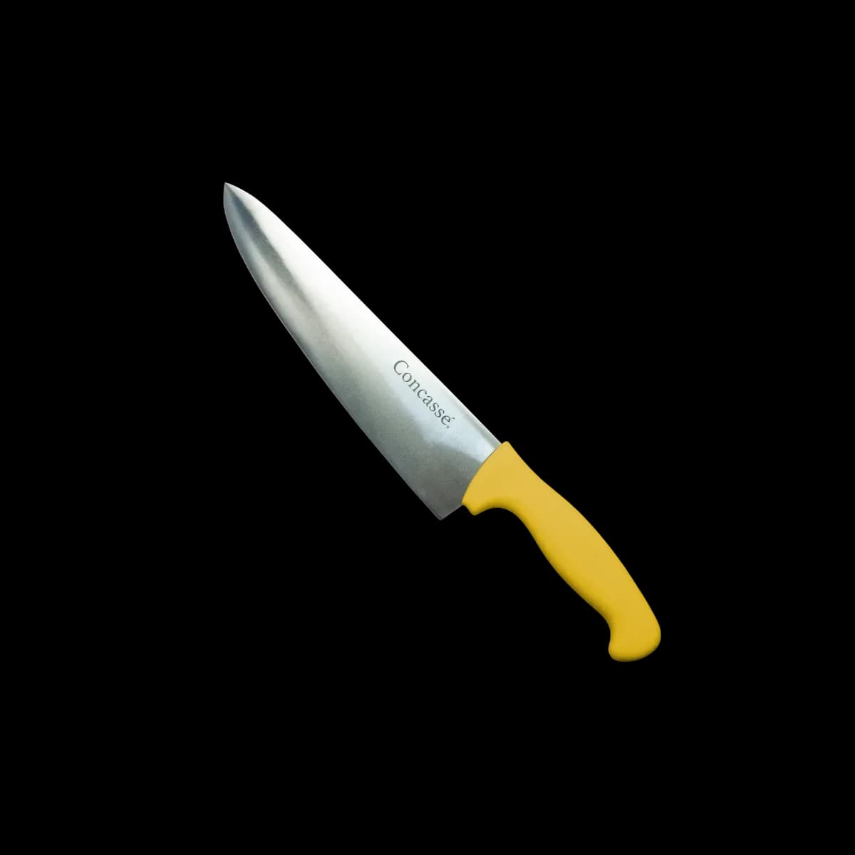 Cuchillo chef premium concasse 8" amarillo, cuchillo chef, se vende en caja de 12