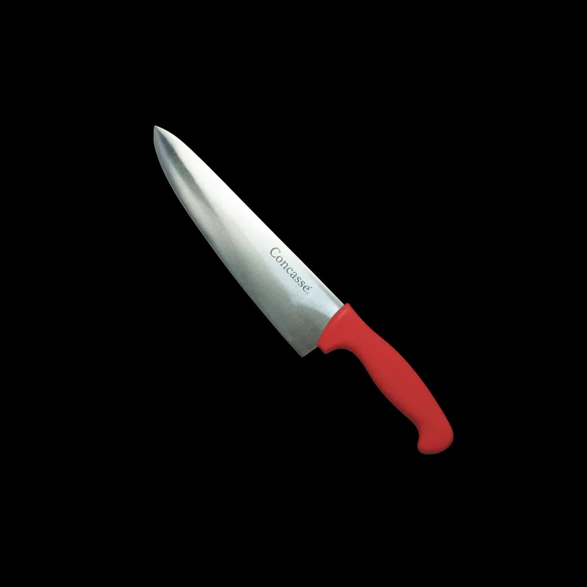 Cuchillo chef premium concasse 8" rojo, cuchillo chef, se vende en caja de 12