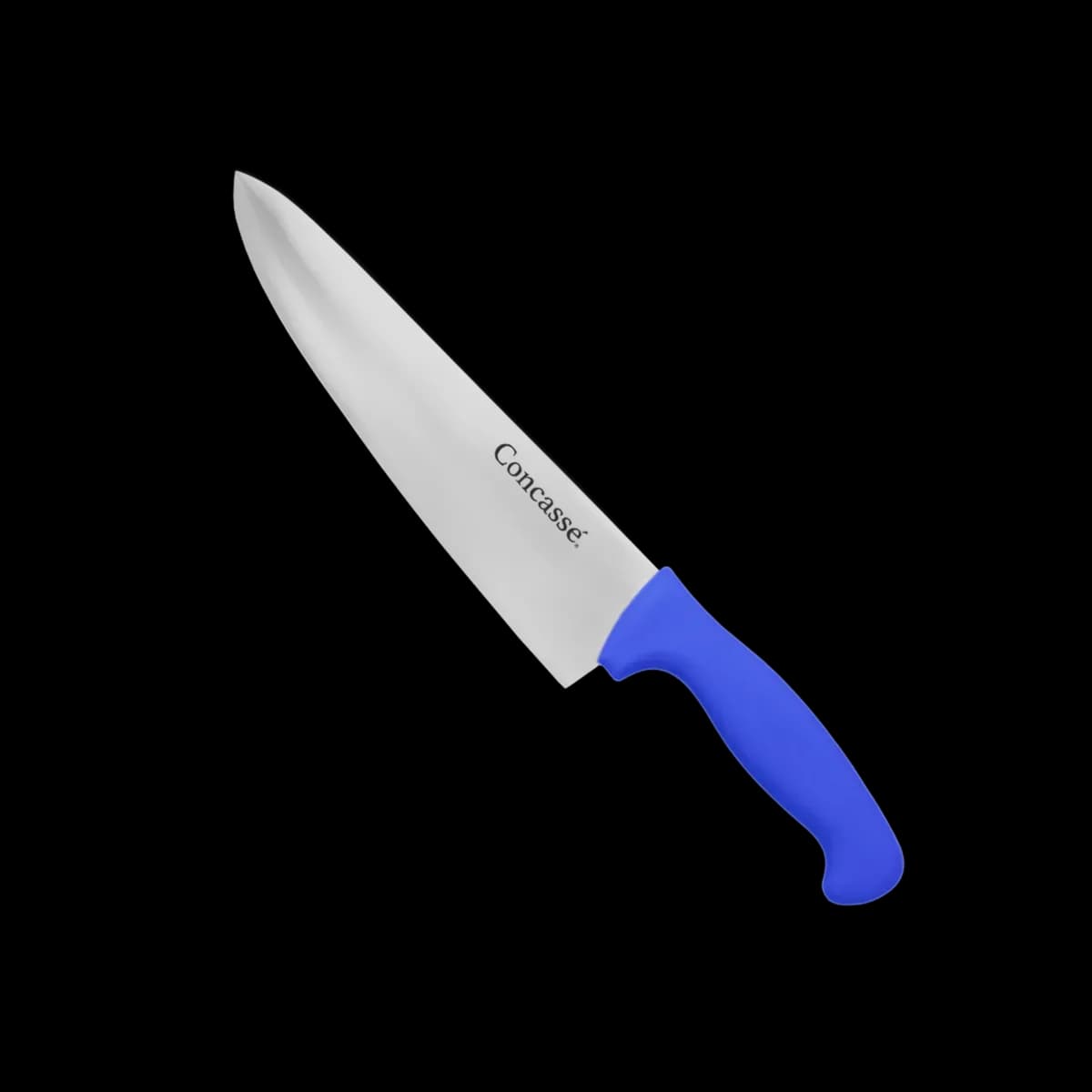 Cuchillo chef premium concasse 10" AI azul, cuchillo chef, se vende en caja de 12